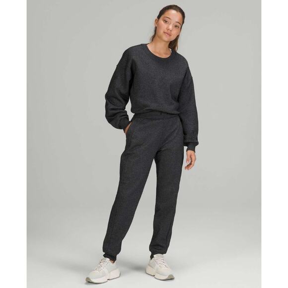 (4) $128 Lululemon Scuba High-Rise‎ Jogger *Sparkle Black RARE - Picture 1 of 8